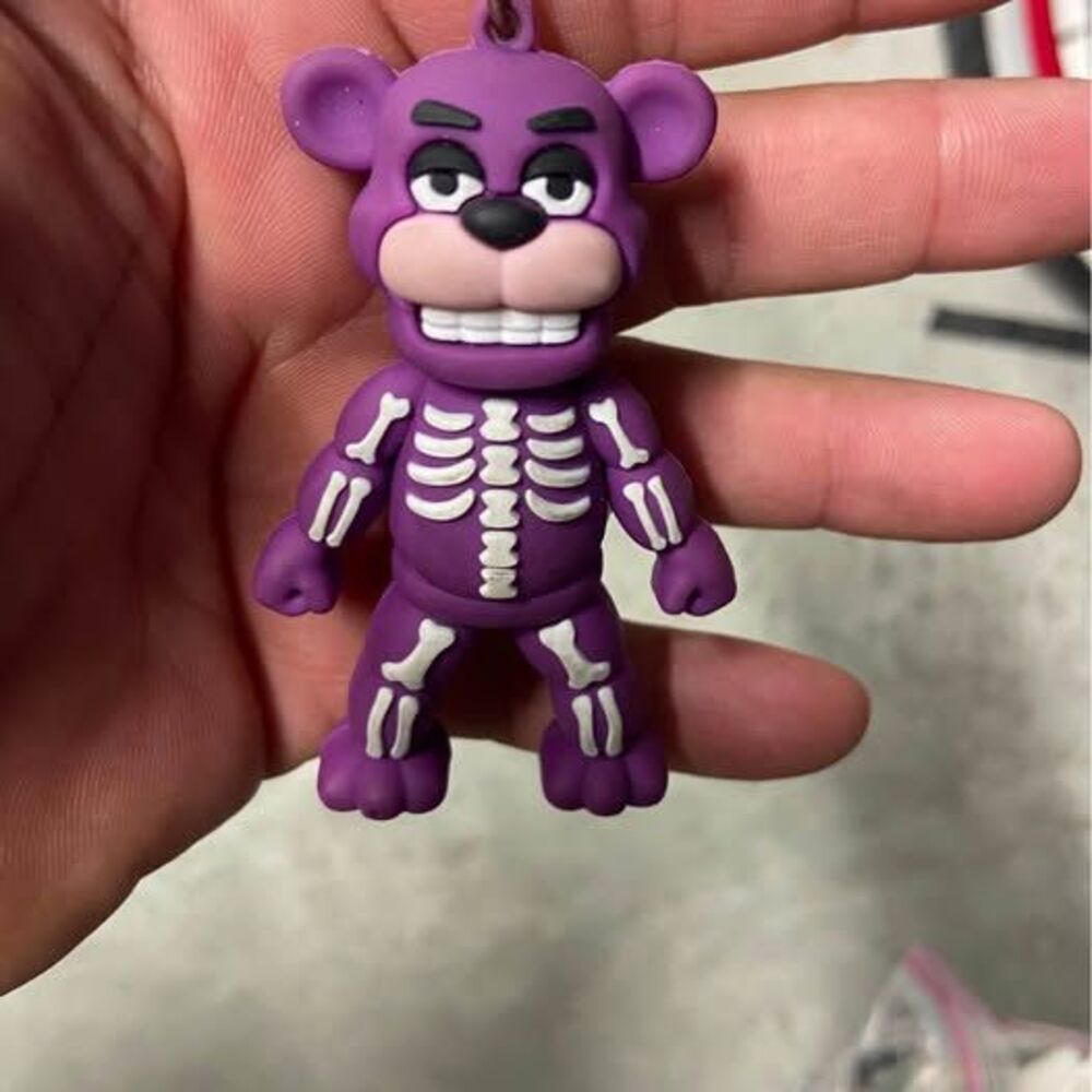 Five Nights at Freddy's Bonnie Character 3D Silicone Charm Keychain Keyring